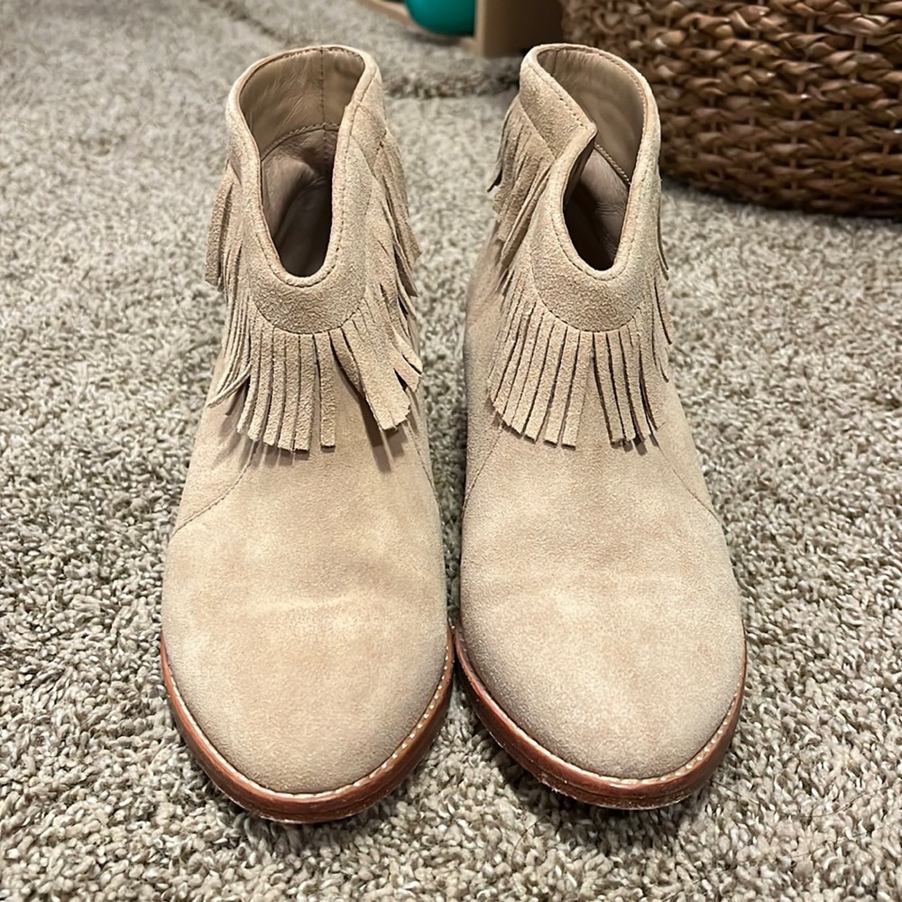 Joie fringe bootie